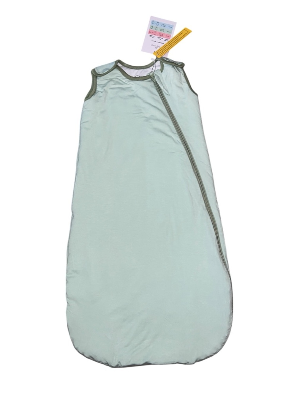 Cozy Seal Sage Bamboo 2 way zipper breathable wearable Sleep Sack NWT